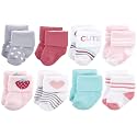 Hudson Baby Baby 8-pack Cotton Rich Newborn and Terry Socks
