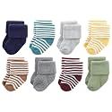 Hudson Baby Baby 8-pack Cotton Rich Newborn and Terry Socks