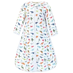 hudson baby baby-boys long sleeve muslin sleeping bag wearable blanket sleep sack