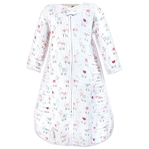 hudson baby baby-boys long sleeve muslin sleeping bag wearable blanket sleep sack