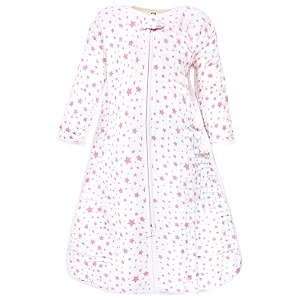 hudson baby baby-boys long sleeve muslin sleeping bag wearable blanket sleep sack