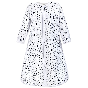 hudson baby baby-boys long sleeve muslin sleeping bag wearable blanket sleep sack