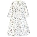 Hudson Baby baby-boys Long Sleeve Muslin Sleeping Bag, Wearable Blanket, Sleep Sack