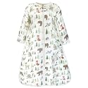 Hudson Baby baby-boys Long Sleeve Muslin Sleeping Bag, Wearable Blanket, Sleep Sack
