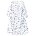 Hudson Baby baby-boys Long Sleeve Muslin Sleeping Bag, Wearable Blanket, Sleep Sack