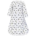 Hudson Baby baby-boys Long Sleeve Muslin Sleeping Bag, Wearable Blanket, Sleep Sack