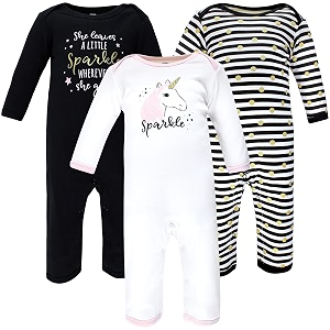 hudson baby baby cotton union suit 3 pack