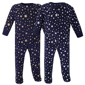 hudson baby baby cotton union suit 3 pack