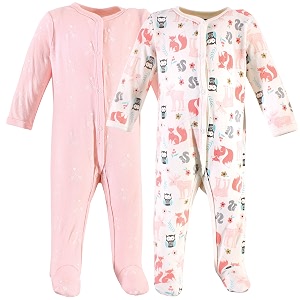 hudson baby baby cotton union suit 3 pack