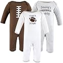Hudson Baby Baby Cotton Union Suit, 3 Pack