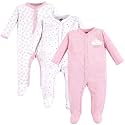 Hudson Baby Baby Cotton Union Suit, 3 Pack