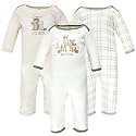 Hudson Baby Baby Cotton Union Suit, 3 Pack