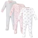 Hudson Baby Baby Cotton Union Suit, 3 Pack
