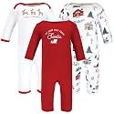 Hudson Baby Baby Cotton Union Suit, 3 Pack