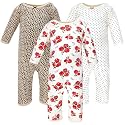 Hudson Baby Baby Cotton Union Suit, 3 Pack
