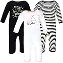 Hudson Baby Baby Cotton Union Suit, 3 Pack