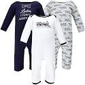 Hudson Baby Baby Cotton Union Suit, 3 Pack