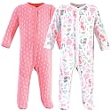 Hudson Baby Baby Cotton Union Suit, 3 Pack
