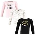Hudson Baby Baby-Girls Long Sleeve T-Shirts