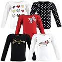 Hudson Baby Baby-Girls Long Sleeve T-Shirts