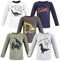 Hudson Baby Baby-Girls Long Sleeve T-Shirts