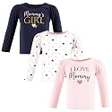 Hudson Baby Baby-Girls Long Sleeve T-Shirts