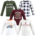 Hudson Baby Baby-Girls Long Sleeve T-Shirts