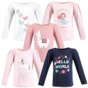 Hudson Baby Baby-Girls Long Sleeve T-Shirts