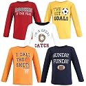 Hudson Baby Baby-Girls Long Sleeve T-Shirts