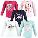 Hudson Baby Baby-Girls Long Sleeve T-Shirts