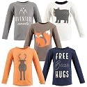 Hudson Baby Baby-Girls Long Sleeve T-Shirts