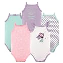 Hudson baby Boys39 Sleeveless Cotton Bodysuits 5