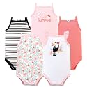 Hudson baby Boys39 Sleeveless Cotton Bodysuits 5