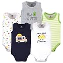 Hudson baby Boys39 Sleeveless Cotton Bodysuits 5