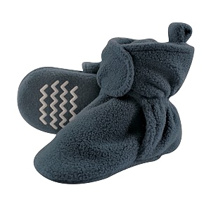 Hudson Baby Cozy Fleece Booties with Non