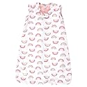 Hudson Baby Infant Girls Long Sleeve Plush Faux Fur Sleeping Bag, Wearable Blanket