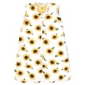 Hudson Baby Infant Girls Long Sleeve Plush Faux Fur Sleeping Bag, Wearable Blanket