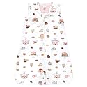 Hudson Baby Infant Girls Long Sleeve Plush Faux Fur Sleeping Bag, Wearable Blanket