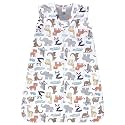 Hudson Baby Infant Girls Long Sleeve Plush Faux Fur Sleeping Bag, Wearable Blanket