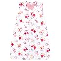 Hudson Baby Infant Girls Long Sleeve Plush Faux Fur Sleeping Bag, Wearable Blanket