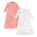 Hudson Baby Unisex Baby Cotton Long-Sleeve Wearable Sleeping Bag, Sack, Blanket