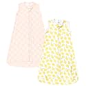 Hudson Baby Unisex Baby Cotton Long-Sleeve Wearable Sleeping Bag, Sack, Blanket
