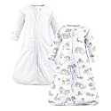 Hudson Baby Unisex Baby Cotton Long-Sleeve Wearable Sleeping Bag, Sack, Blanket