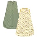 Hudson Baby Unisex Baby Cotton Long-Sleeve Wearable Sleeping Bag, Sack, Blanket