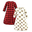 Hudson Baby Unisex Baby Cotton Long-Sleeve Wearable Sleeping Bag, Sack, Blanket