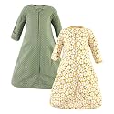 Hudson Baby Unisex Baby Cotton Long-Sleeve Wearable Sleeping Bag, Sack, Blanket