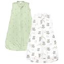 Hudson Baby Unisex Baby Cotton Long-Sleeve Wearable Sleeping Bag, Sack, Blanket