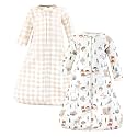 Hudson Baby Unisex Baby Cotton Long-Sleeve Wearable Sleeping Bag, Sack, Blanket