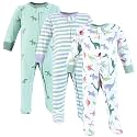 Hudson Baby Unisex Baby Cotton Sleep and Play