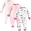 Hudson Baby Unisex Baby Cotton Sleep and Play
